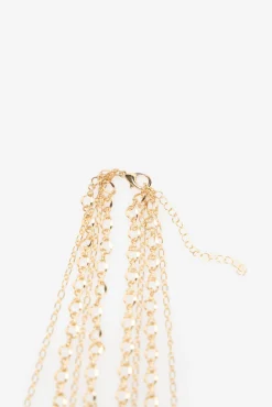 Collar de cadena cuádruple