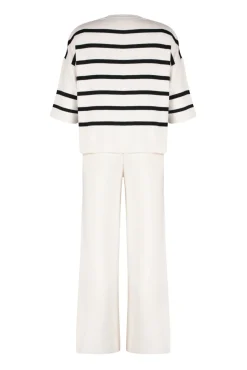 Conjunto básico punto con rayas