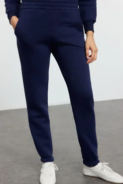 Conjunto chándal jogging felpa polar azul