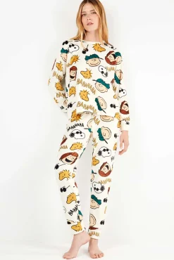 Conjunto pijama en polar elástico Peanuts