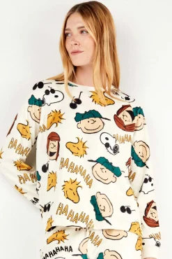 Conjunto pijama en polar elástico Peanuts