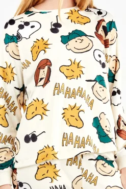 Conjunto pijama en polar elástico Peanuts