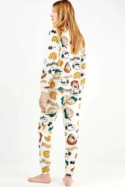 Conjunto pijama en polar elástico Peanuts