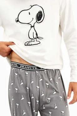 Conjunto pijama hombre estampado Snoopy