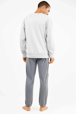 Conjunto pijama hombre Sylvester en punto interlock