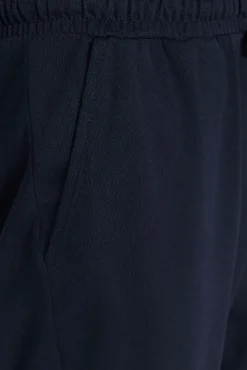 Conjunto pijama largo liso azul hombre