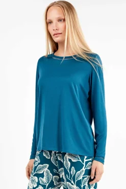 Conjunto pijama pantalón contraste