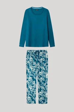 Conjunto pijama pantalón contraste