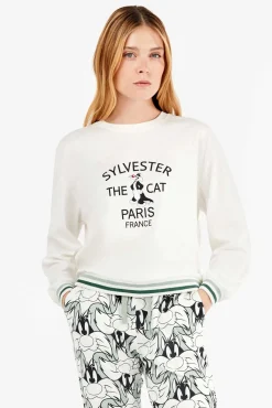 Conjunto pijama Sylvester en punto interlock