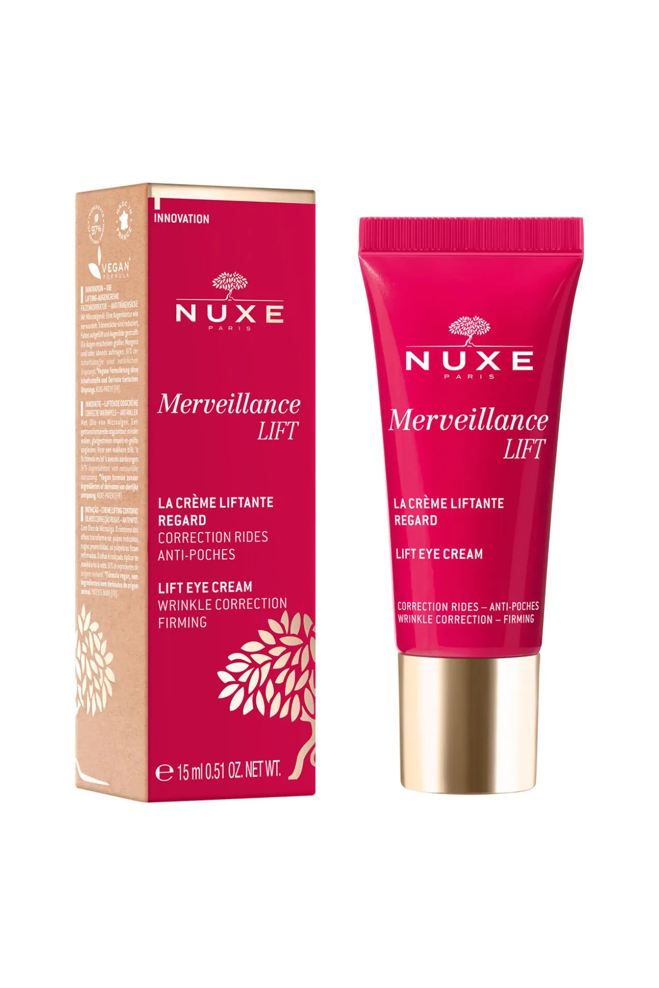 Contorno de ojos merveillance reafirmante 15 ml