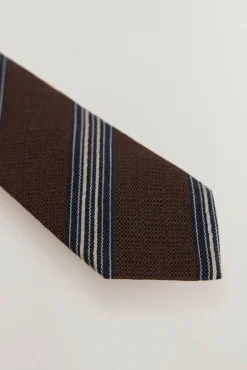 Corbata seda natural