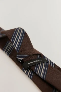 Corbata seda natural