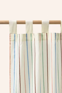 Cortina a rayas multicolor Camp