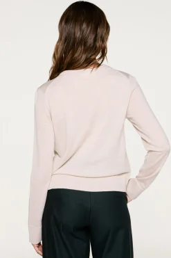 Cárdigan 100% lana merino.