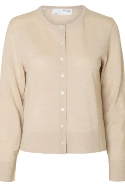 Cárdigan 100% lana merino.