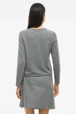 Cárdigan abotonado con algodón y viscosa