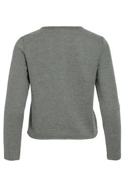 Cárdigan abotonado con algodón y viscosa