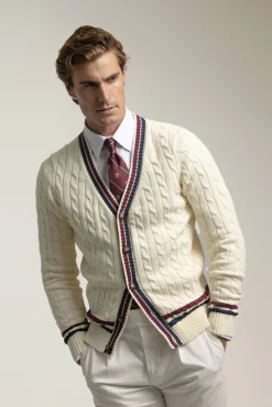 Cárdigan algodón university