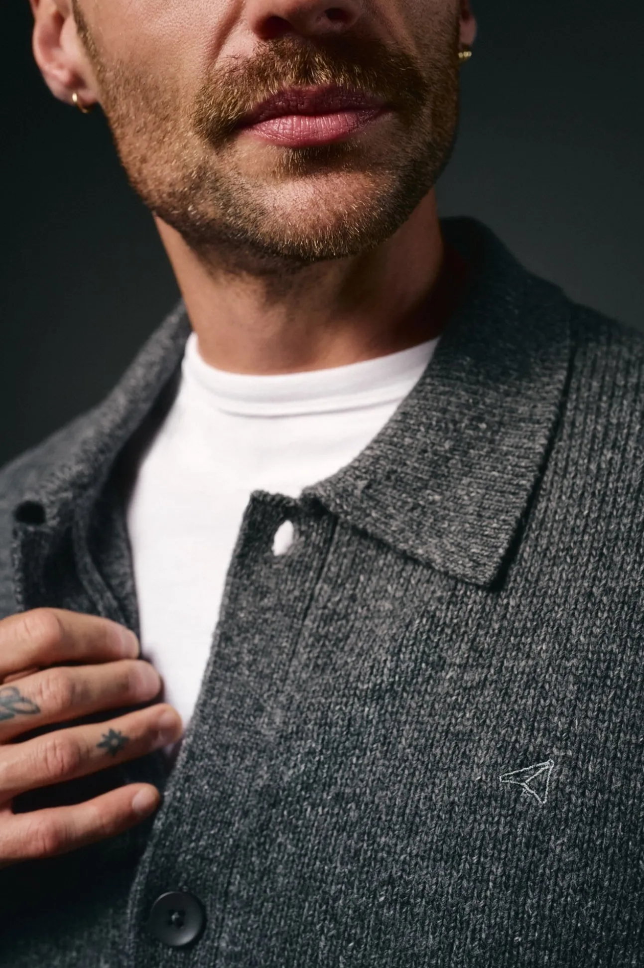 Cárdigan botones y dos bolsillos