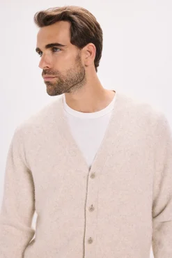 Cárdigan básico de punto liso