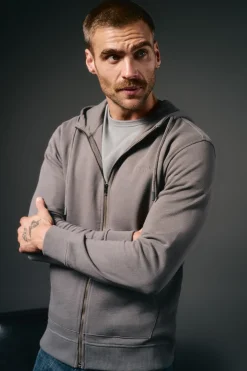 Cárdigan con capucha