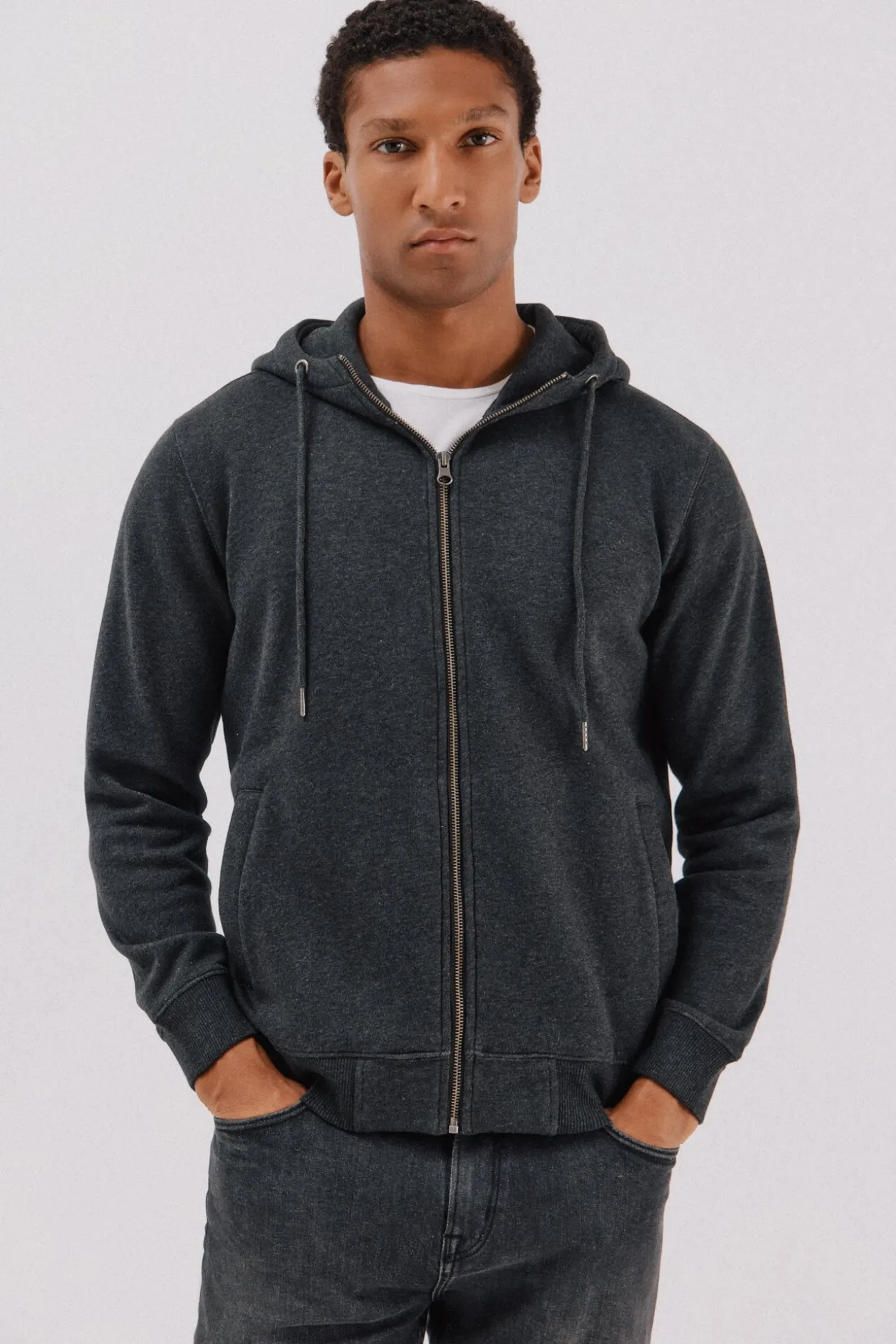 Cárdigan con capucha