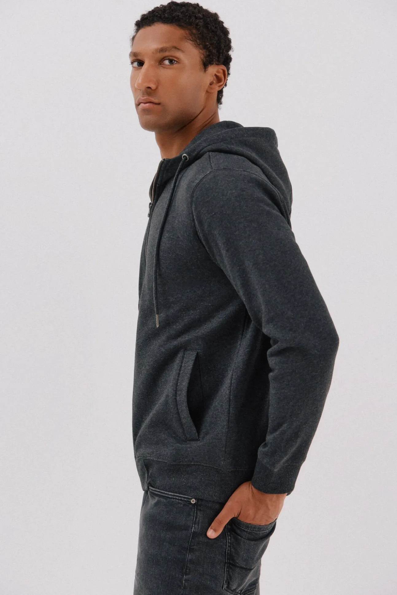 Cárdigan con capucha