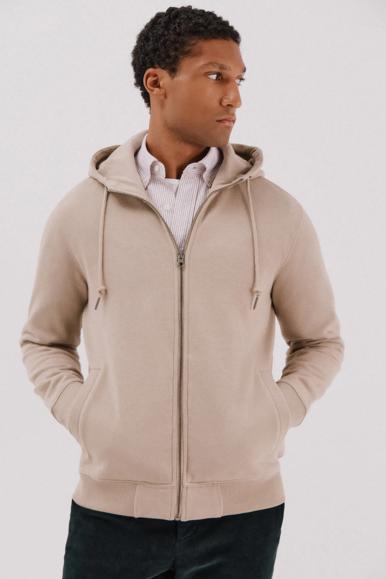 Cárdigan con capucha