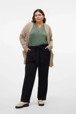 Cárdigan con capucha talla grande