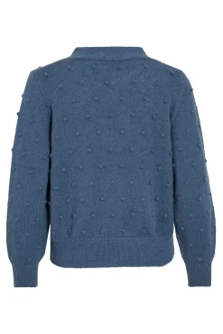 Cárdigan con perlas de punto