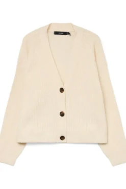 Cárdigan corto de manga larga