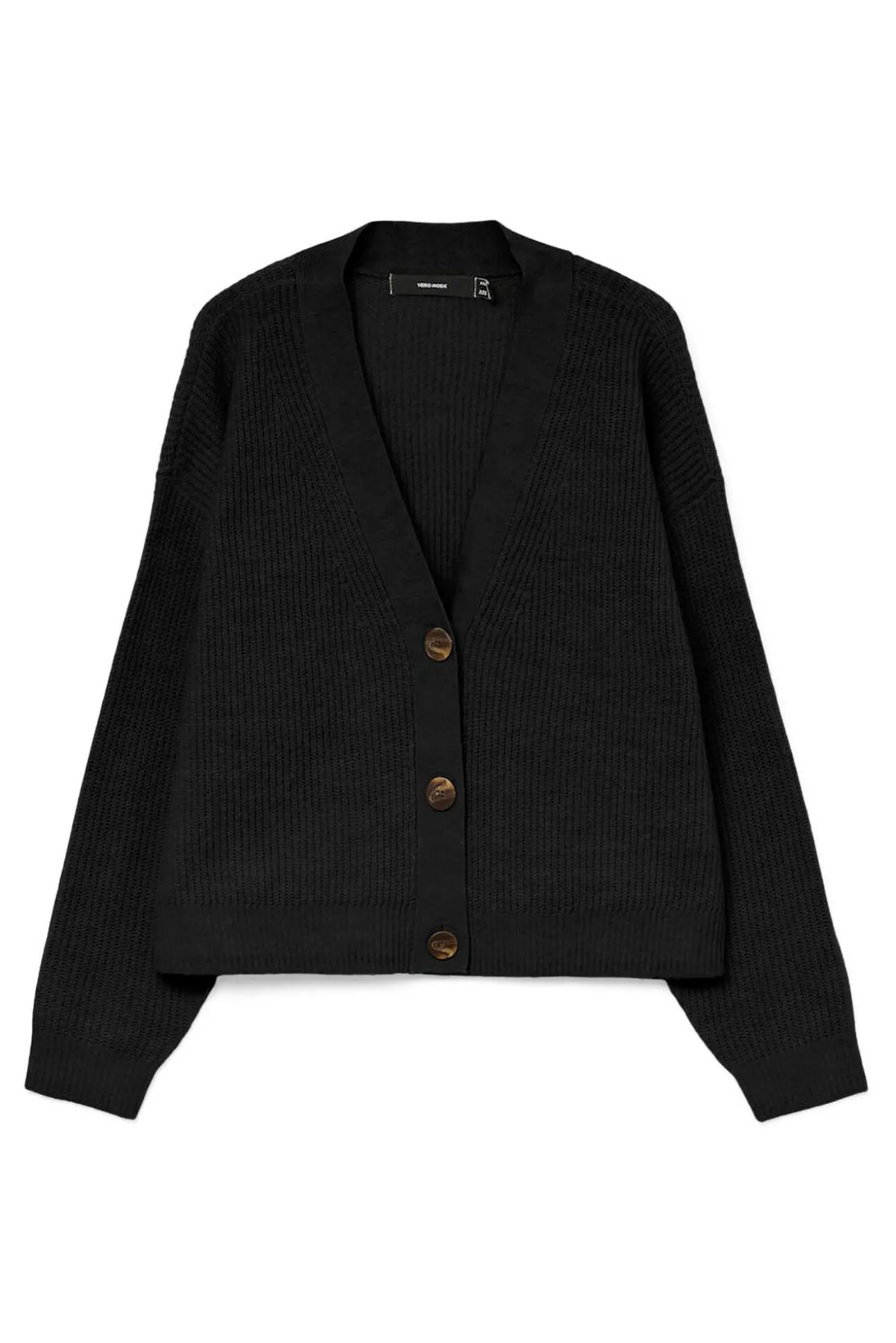 Cárdigan corto de manga larga