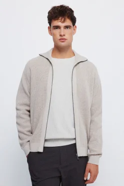 Cárdigan cremallera