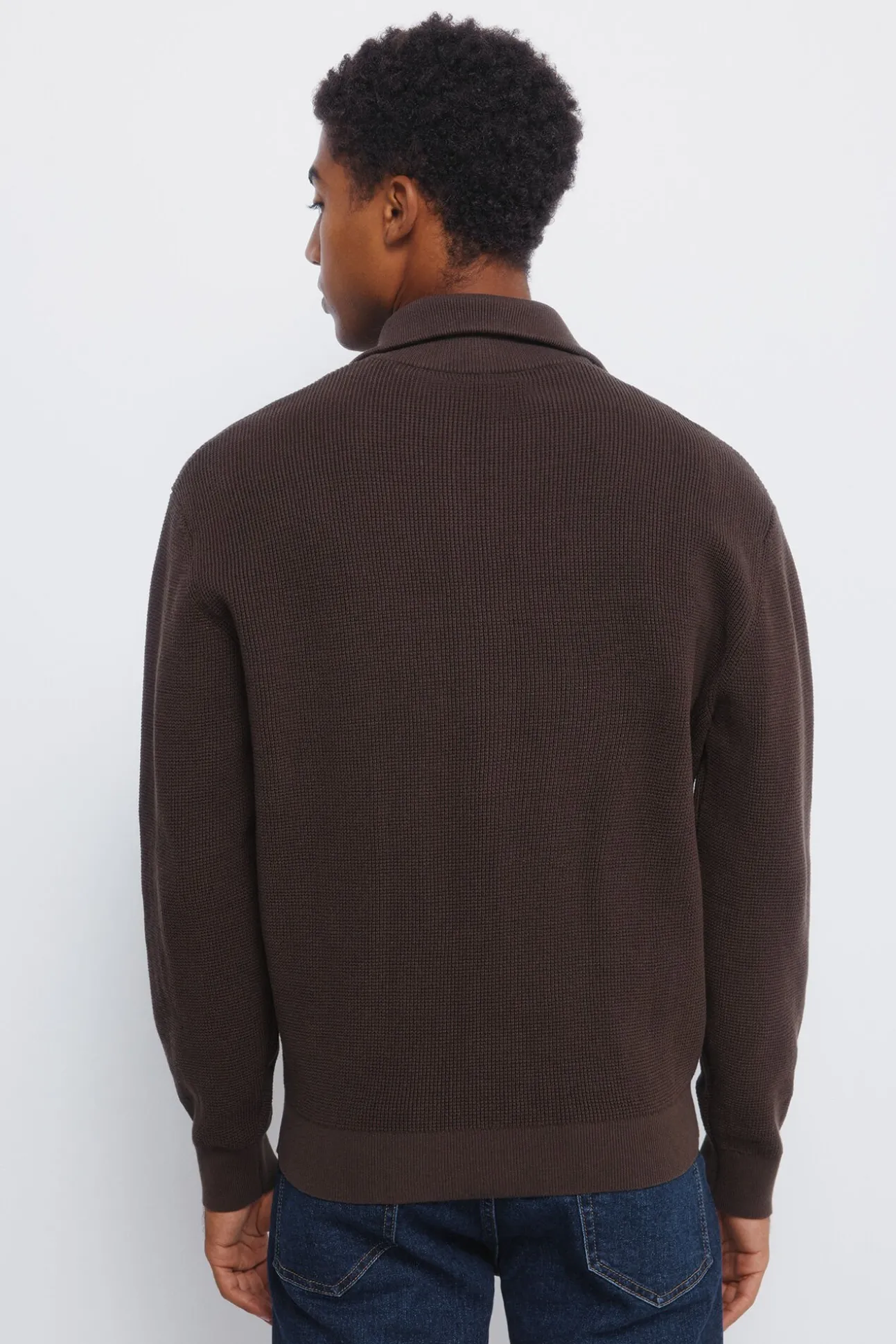 Cárdigan cremallera