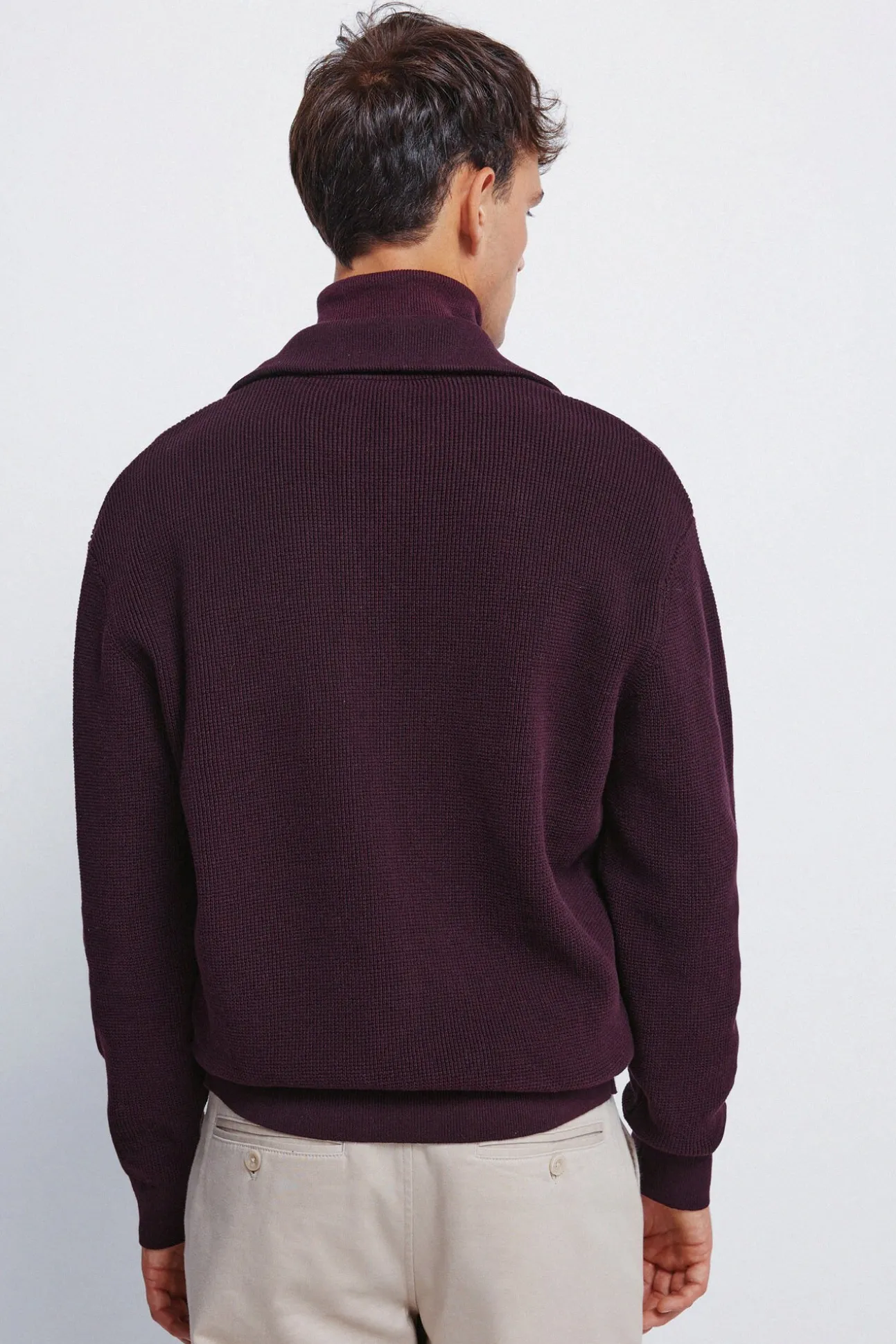 Cárdigan cremallera