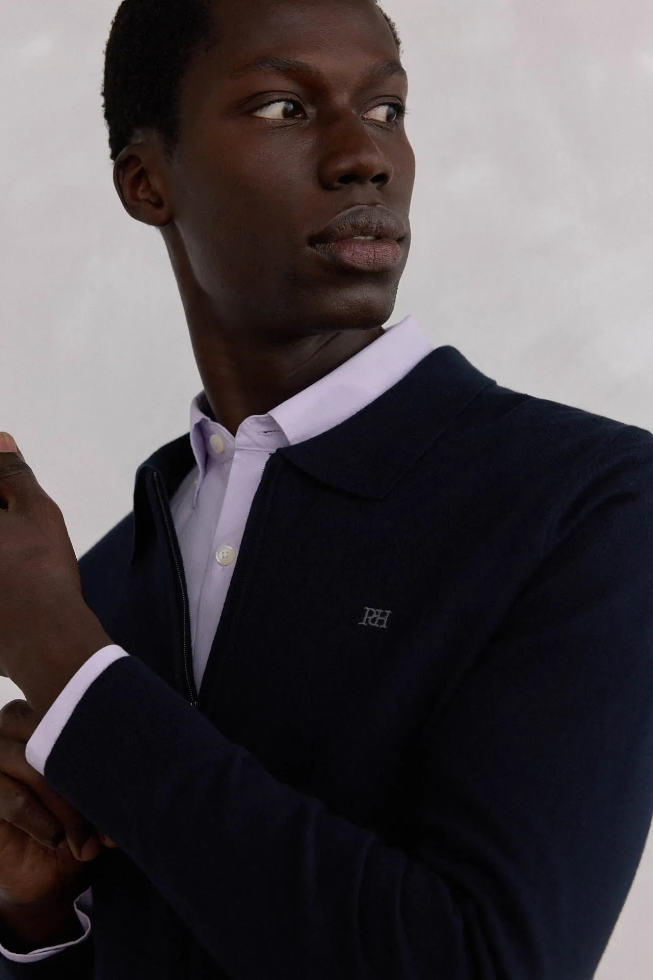 Cárdigan cremallera