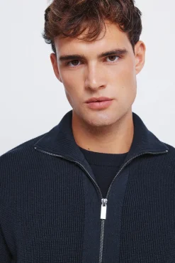 Cárdigan cremallera