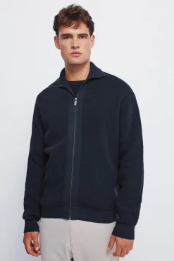 Cárdigan cremallera