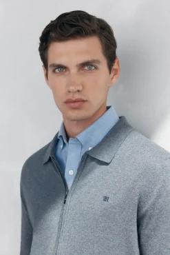 Cárdigan cremallera