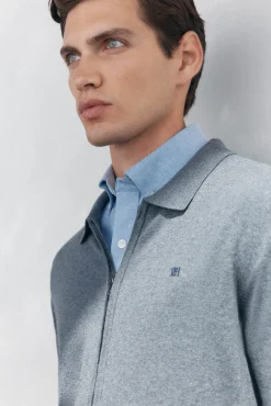 Cárdigan cremallera