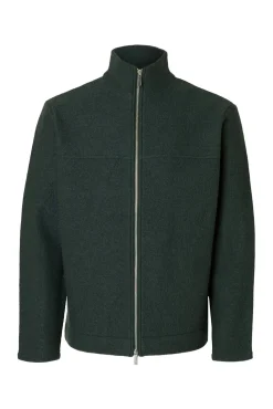 Cárdigan cremallera 100% lana