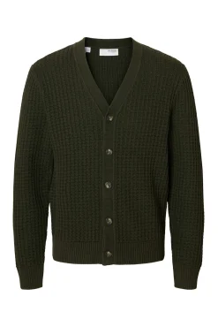 Cárdigan cuello en pico 100% algodón orgánico