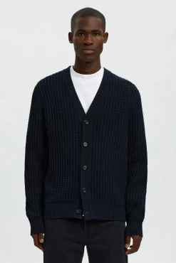 Cárdigan cuello en pico 100% algodón orgánico