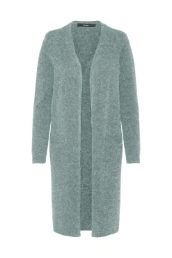 Cárdigan de mujer largo con manga larga