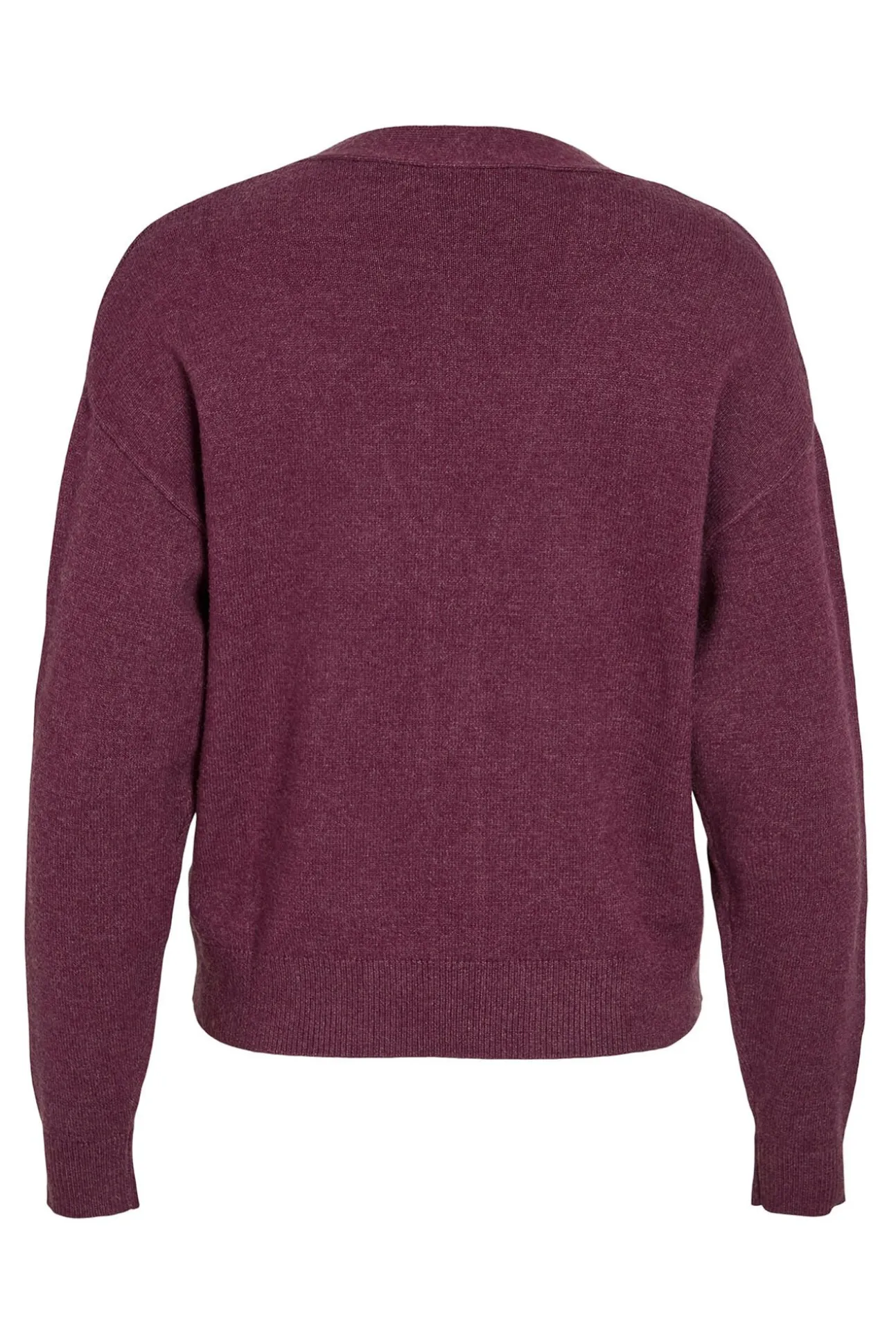 Cárdigan de punto abotonado con viscosa