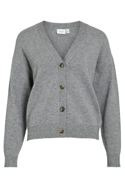 Cárdigan de punto abotonado con viscosa