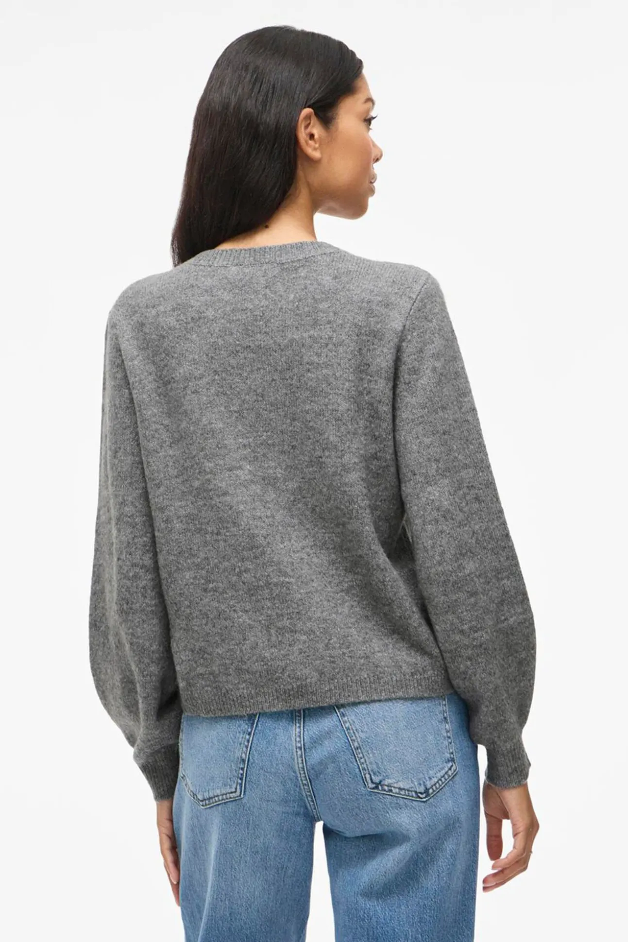 Cárdigan de punto abotonado