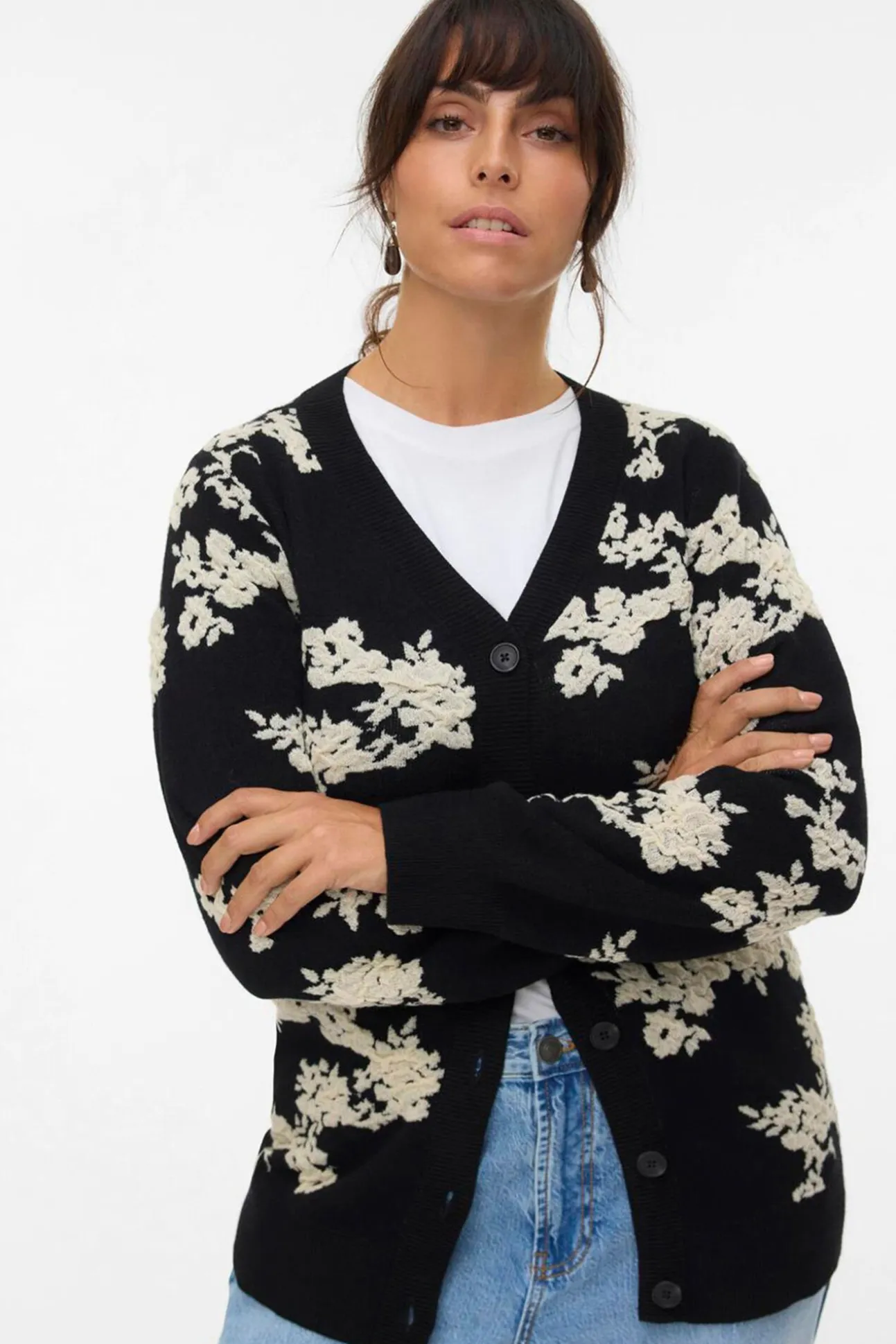 Cárdigan de punto Curve