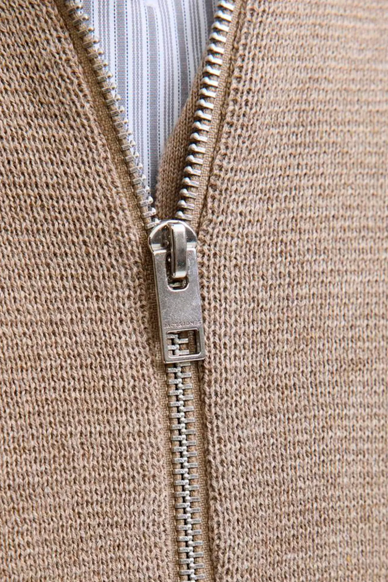 Cárdigan de punto estructurado