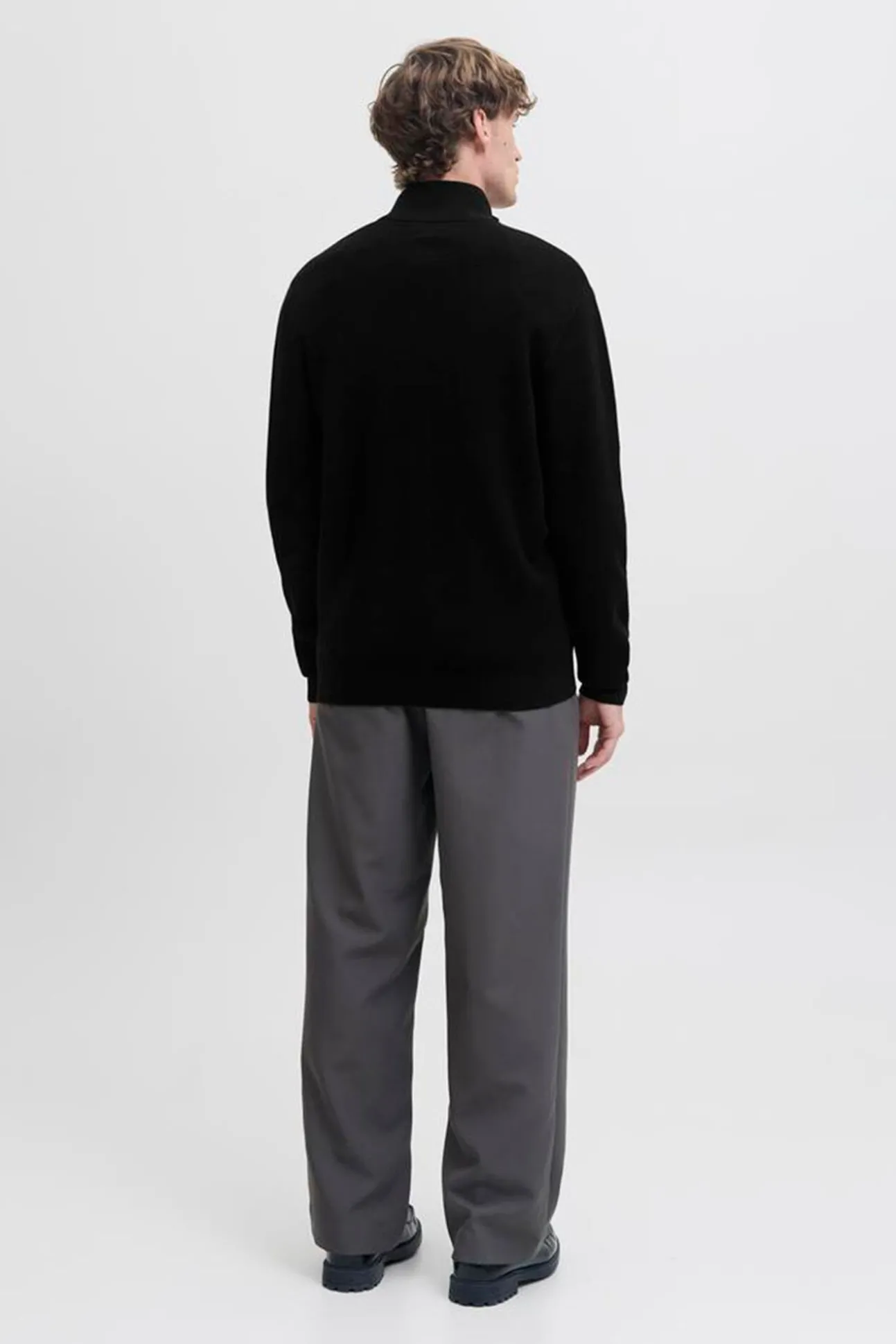 Cárdigan de punto estructurado